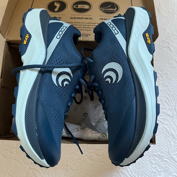 NIB! Topo Ultraventure 3 trail running shoes size 7W WIDE roomy toe box - Picture 2 of 9